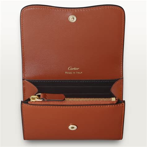 cartier genuine leather|cartier small leather goods.